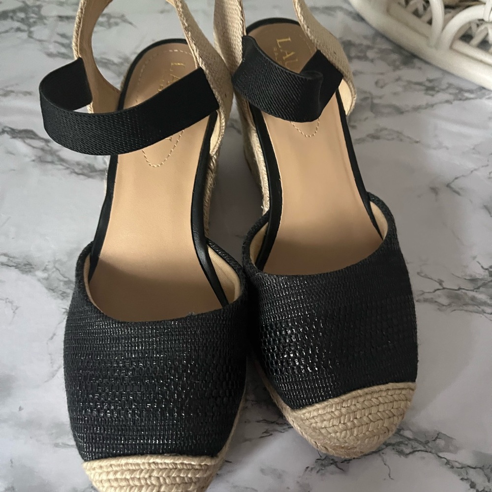 Ralph Lauren espadrille size 6.5